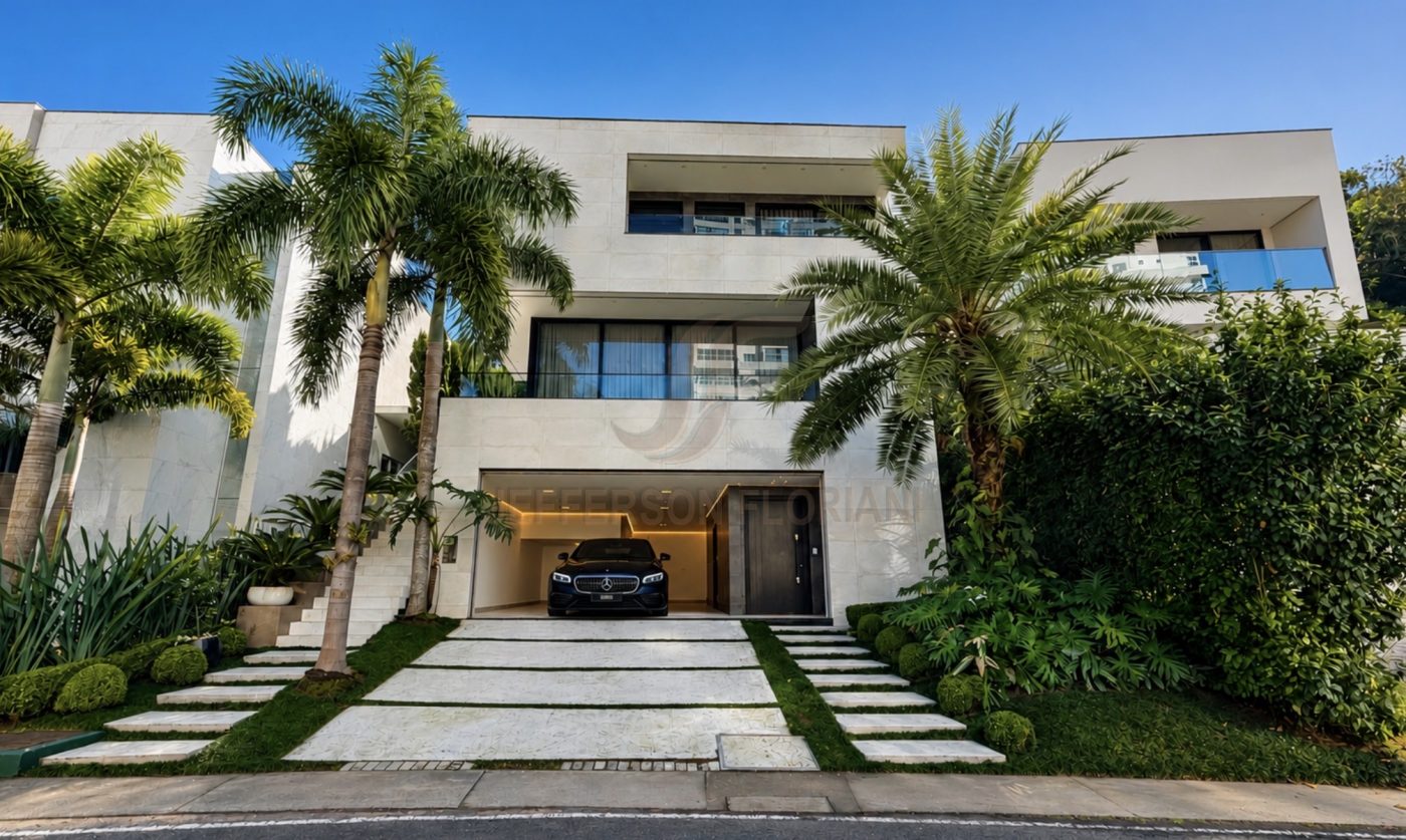 Casa Cond Porto Riviera com 4 Suítes, Elevador, Piscina