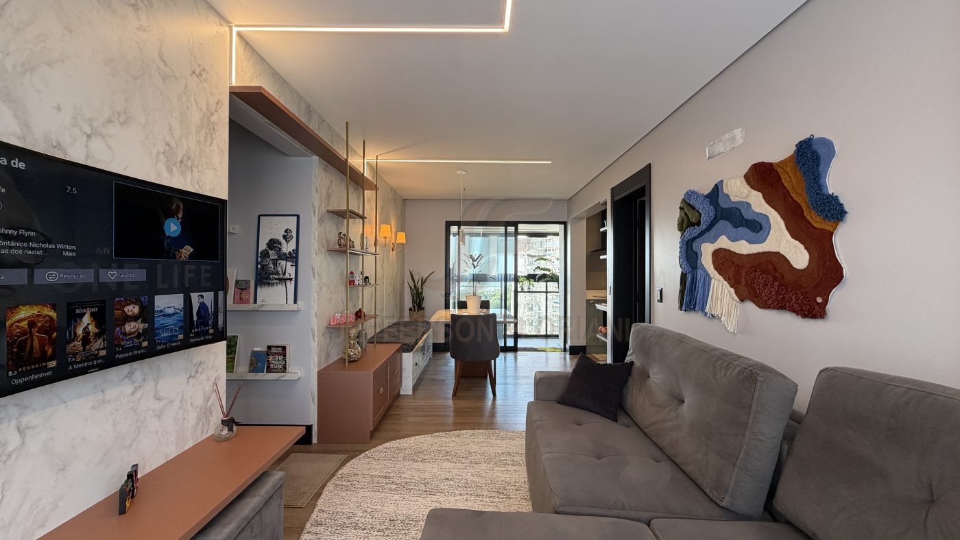 Apartamento Zerado lindo 3 Dormitórios (sendo um closet reversível)
