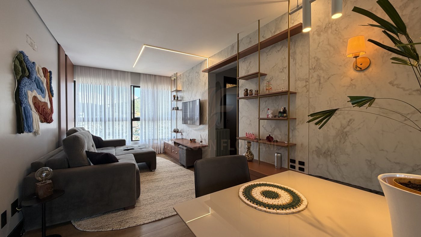 Apartamento Zerado lindo 3 Dormitórios (sendo um closet reversível)